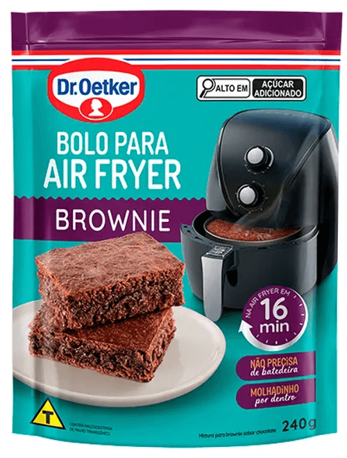 MISTURA PARA BROWNIE DE CHOCOLATE AIR FRYER 240G DR.OETKER