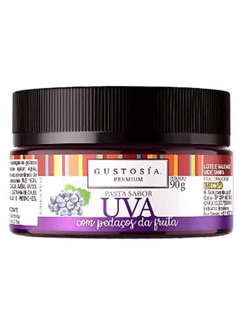 PASTA SABOR UVA 90G GUSTOSIA