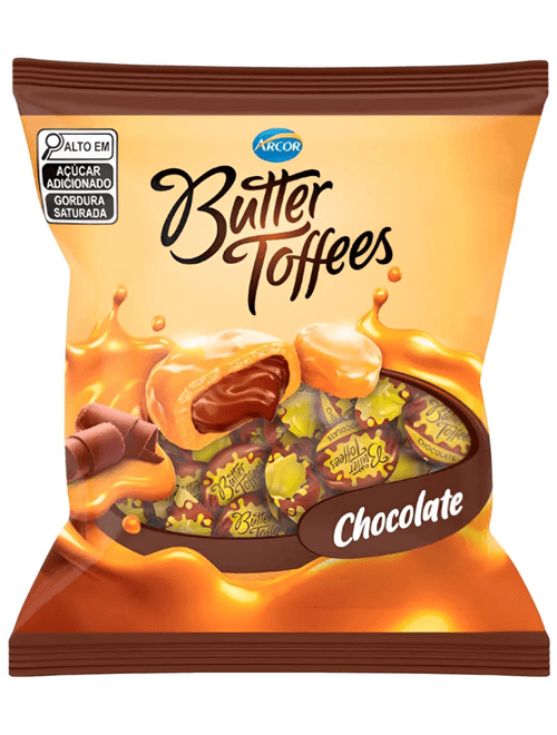 BALA BUTTER TOFFEES CHOCOLATE 400G ARCOR