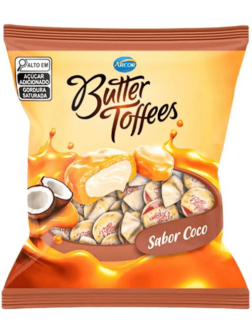 BALA BUTTER TOFFEES COCO 400G ARCOR