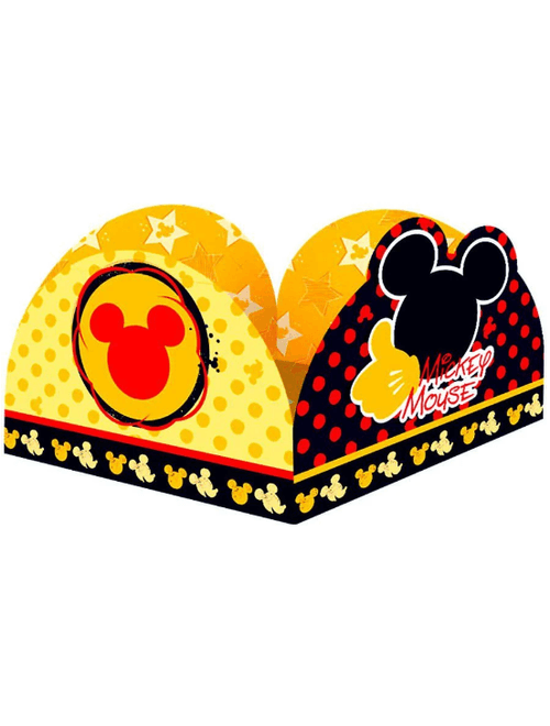PORTA FORMINHA MICKEY MOUSE COM 50 UNIDADES REGINA