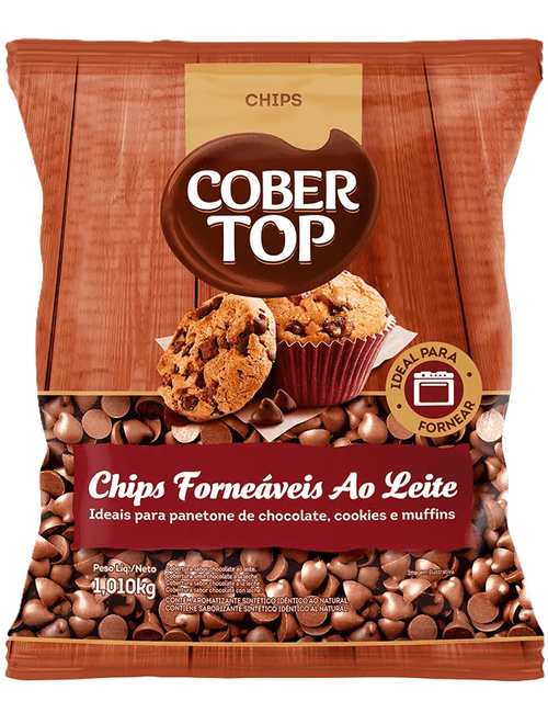 CHOCOLATE CHIPS FORNEAVEIS 1.010KG COBER TOP