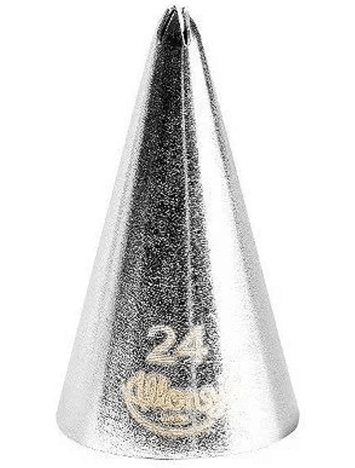BICO PARA CONFEITAR PITANGA FECHADA ACO INOX N24 ALLONSY