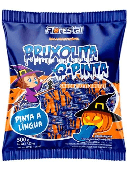 BALA MASTIGAVEL BRUXOLITA 500G FLORESTAL