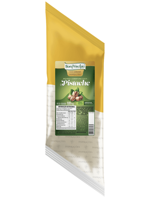 RECHEIO E COBERTURA DE PISTACHE 1,01KG BOM PRINCIPIO