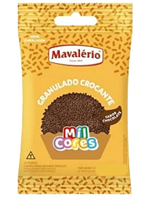 GRANULADO CROCANTE CHOCOLATE 120G MAVALERIO