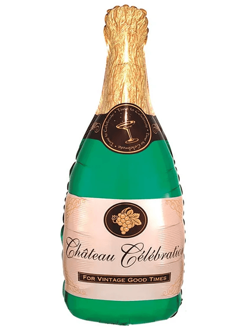 BALAO METALIZADO CHAMPAGNE SILVER FESTAS