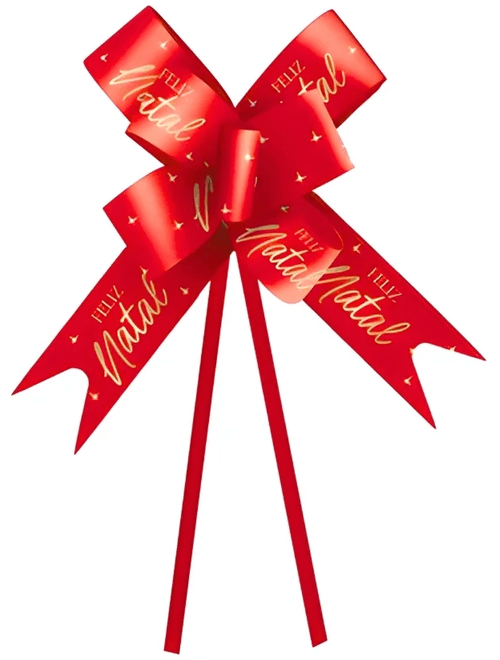 LACO PRONTO CLASSIC VERMELHO E OURO 1,8X36CM COM 10 UNIDADES CROMUS