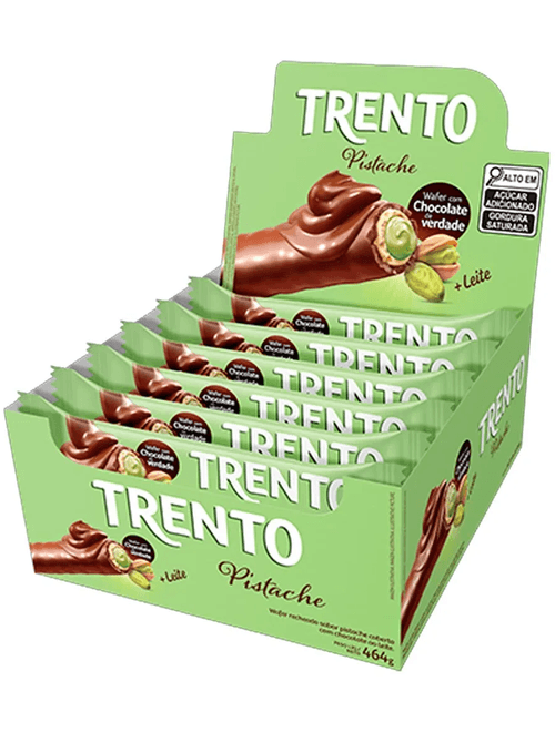 TRENTO PISTACHE COM 16 UNIADES DE 29G CADA