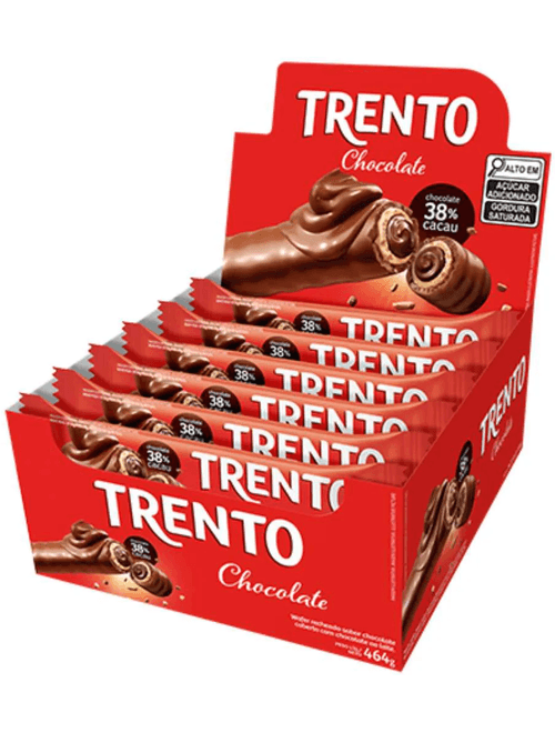 TRENTO CHOCOLATE COM 16 UNIDADES DE 29G CADA