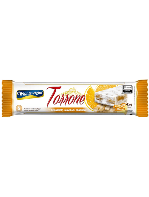 DOCE TORRONE COM 12 UNIDADES DE 45G CADA MONTEVERGINE