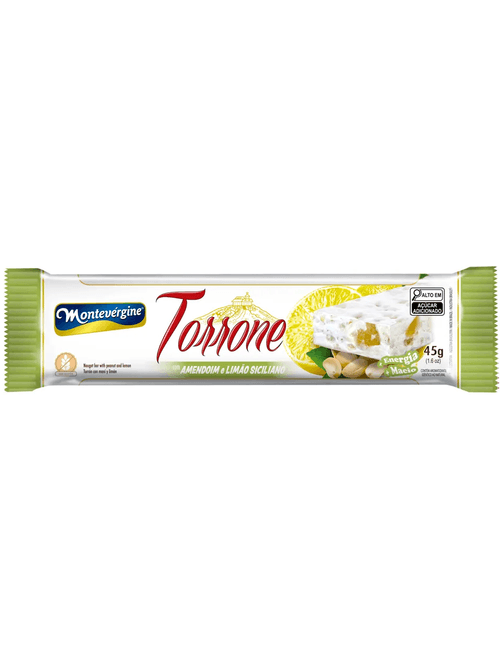 DOCE TORRONE COM 12 UNIDADES DE 45G CADA MONTEVERGINE